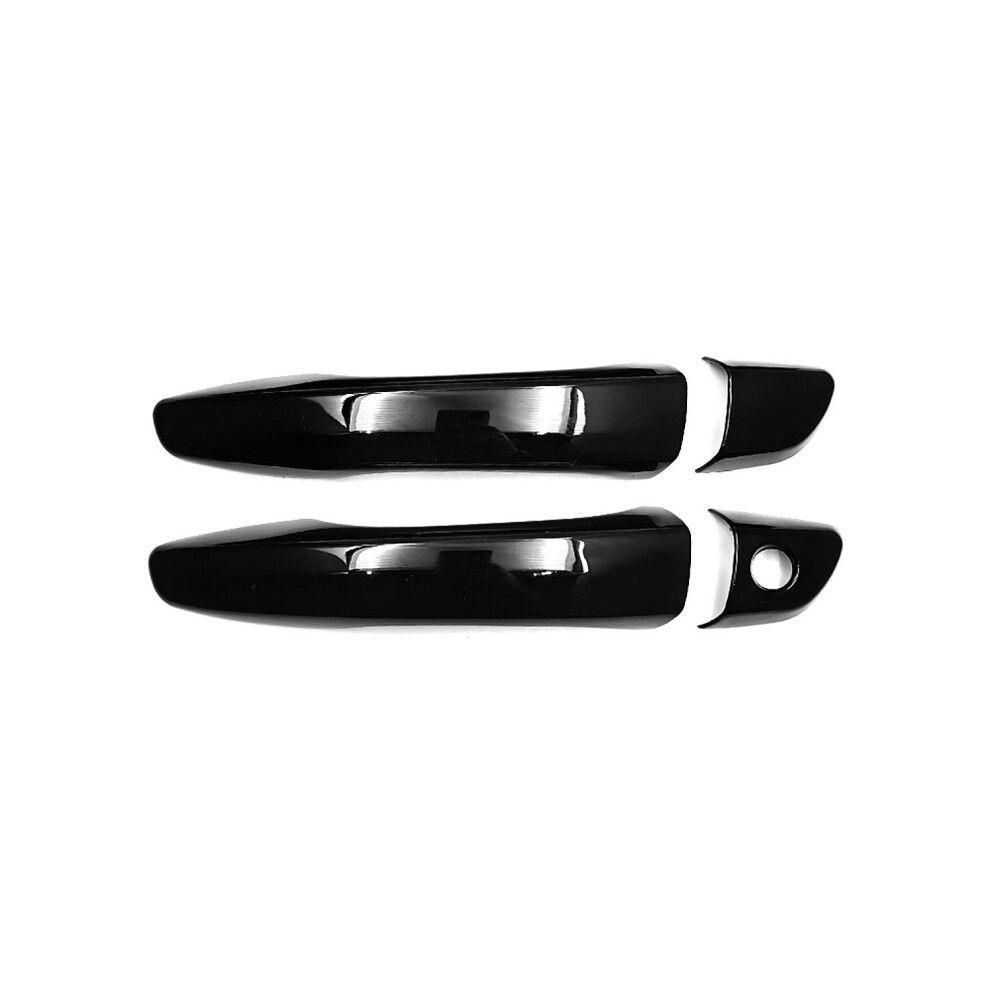 20142018 Bright Antiscratch Door Handle Cover Protector For 2 Doors For C4 Cactus Black 9199774066334