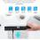 Scanner Portable Handheld A4 Document Image Scanner 900DPI USB 2.0 JPG PDF Format 1 2