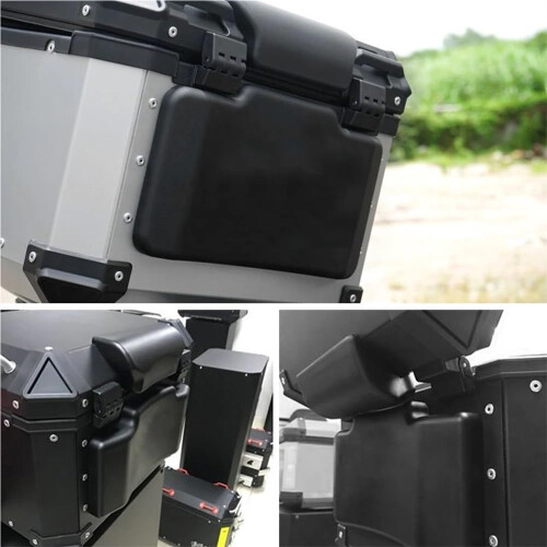 Motorcycle Backrest Cushion with Shockproof Passenger Support, Universal Fit SelfAdhesive Pad 2