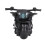 Alloy Simulation Mini Black Motorcycle Pull Back Toy for 3+ Year Olds 4