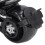 Alloy Simulation Mini Black Motorcycle Pull Back Toy for 3+ Year Olds 6
