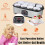 Electric Yogurt Maker with Adjustable Temperature and Timer, 8 Glass Jars, 48Hour Fermentation 2