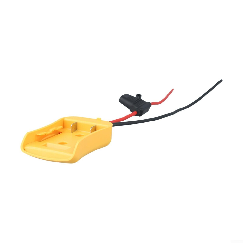 18V Battery Adapter With Fuse For Cordless Power Tools, Secure Abs Connector Kit For Quick Setup 9199774066532