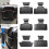 Motorcycle Backrest Cushion with Shockproof Passenger Support, Universal Fit SelfAdhesive Pad 2