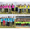 Children's 10-Pack Sports Training Bibs - Breathable Polyester Fabric 6