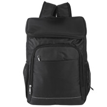 Thermal Cooler Backpack Large Oxford Fabric Insulated Bag For Outdoor Camping And Picnic Black