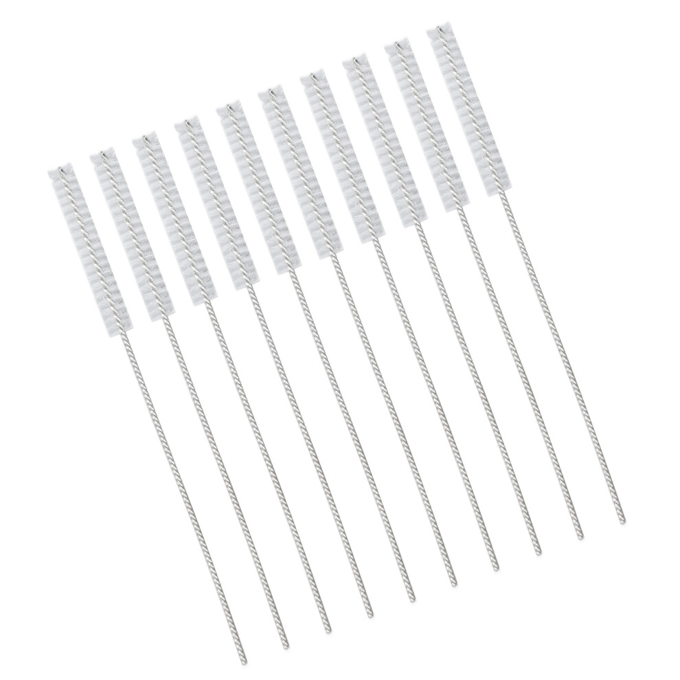 10 Pack Hearing Aid Vent Brush 2.5mm Nylon Hair Tube Cleaning Kit