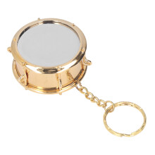 Brass Snare Drum Key Chain – Portable Musical Instrument Gift