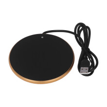 Temperaturregulierbarer Tassenwärmer mit 3 Stufen, USB-Anschluss, kompakter Tassenwärmer mit Touch-Taste, robuste Oberfläche aus gehärtetem Glas