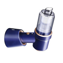 3-in-1 Blue Handheld Car Vacuum Cleaner - 2x1800mAh, 120W