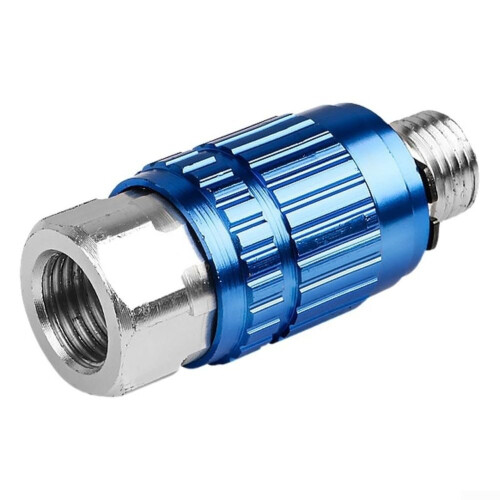 Adjustable Air Flow Control Valve 1/4Inch Threaded Intake Regulator, Pneumatic Tools Compatible, AntiSlip Knob