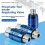 Adjustable Air Flow Control Valve 1/4Inch Threaded Intake Regulator, Pneumatic Tools Compatible, AntiSlip Knob 3