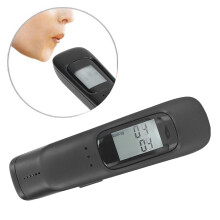 Tragbarer Alkoholmesser ABS 200mAh 3-Farb-LEDs Alkoholtester