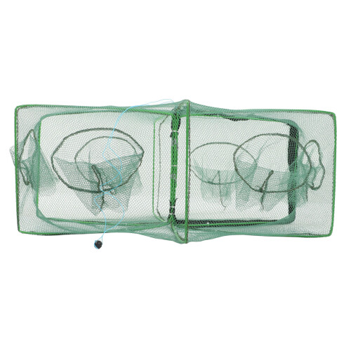Fishing Bait Cage 70x27cm Automatic Net Trap Foldable Durable Shrimp Catcher 2