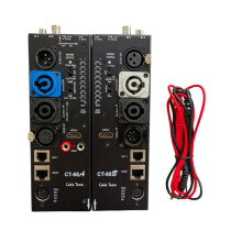 CT-88 Separates Multifunktions-Leitungsmessgerät XLR-Signalleitungsmessgerät -Kompatibles Automatisches Audio-Seitenleitungsmessgerät