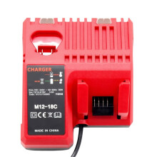 Ersatz-Li-Ionen-Akkuladegerät, Mehrspannungsladegerät für  M12 M18C 14V-18V 48-11-1850 48-11-1840, EU-Stecker