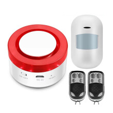Tuya Home Security Alarm System Kit WiFi Wireless Burglar Alarm Home Shop Burglar Motion Door Sensor