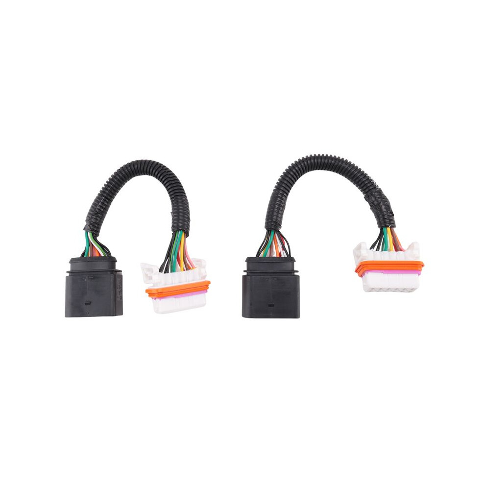 2 Pack Headlight Wiring Harness Left And Right For Cayenne Xenon 95563123911 6032740265788
