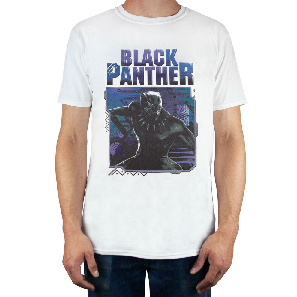 New Marvel Men's (Large) Short Sleeved T-Shirt ( ) White