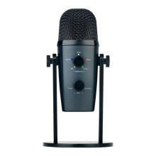 USB -Mikrofon med Kondensator och Snabb Avstängning, Anslut och Spela-Kardioidpickup för Inspelning och Streaming Av Poddsändningar