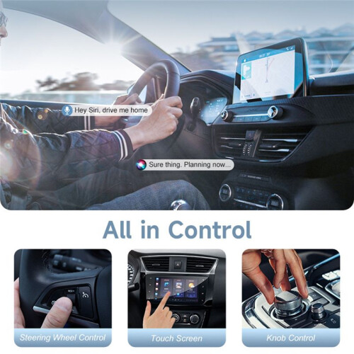 Carplay Wired to Wireless Box Android Auto Car Machine Interconnection Box Carplay Adapter 2