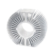 Solros Rund Aluminiumprofil Radiator Högeffektiv Värmeavledningsmodul för LED-Scenljusövervakning