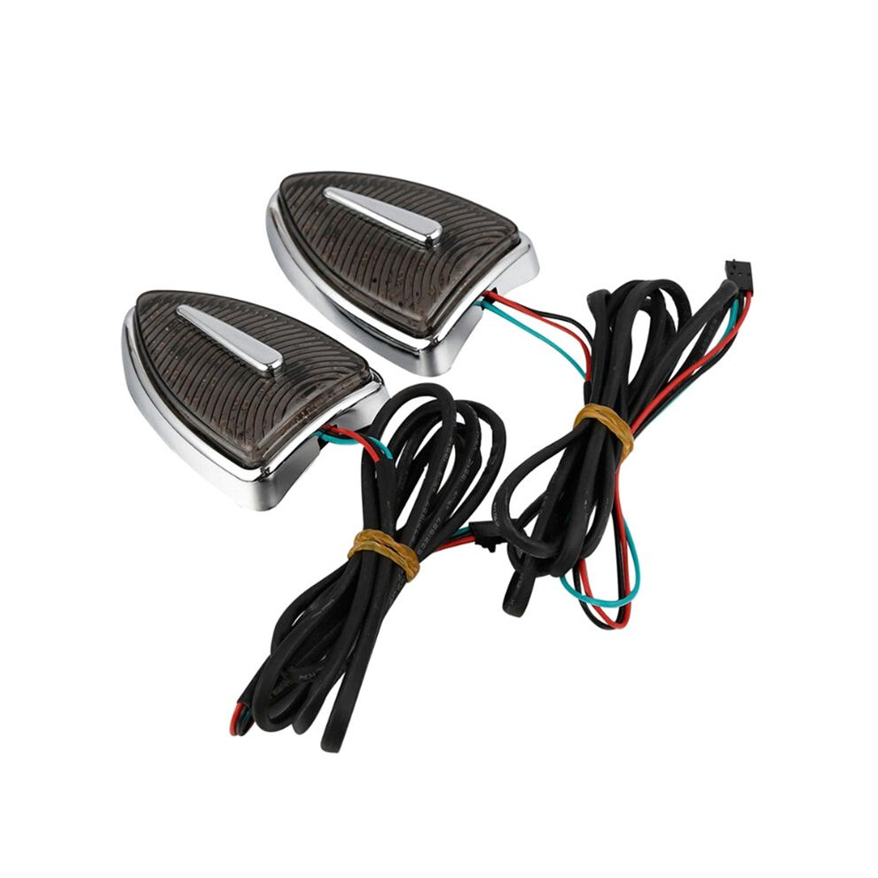 Motorcycle Aero Lights Smoke Lens For Goldwing 1800 Gl1800 Airbag 2012-2017 Accessories 4711279203714