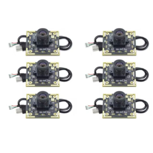 6 Modules de Caméra Ov2710 100 Degrés pour Système de Notation Autodarts, Module de Caméra, avec Câble de 2 M