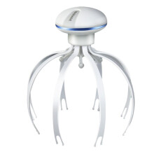 Elektrische Octopus Hoofdmassager, Draadloze Hoofdhuid Scruncher met Dubbel Gebruik, Ontspannende Stressverlichting, Octopusklauw Lichaamstool voor