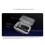 For  X5 Carry Case Protective Bag for  X5 Camera  Portable Shockproof-Resistant Design 8