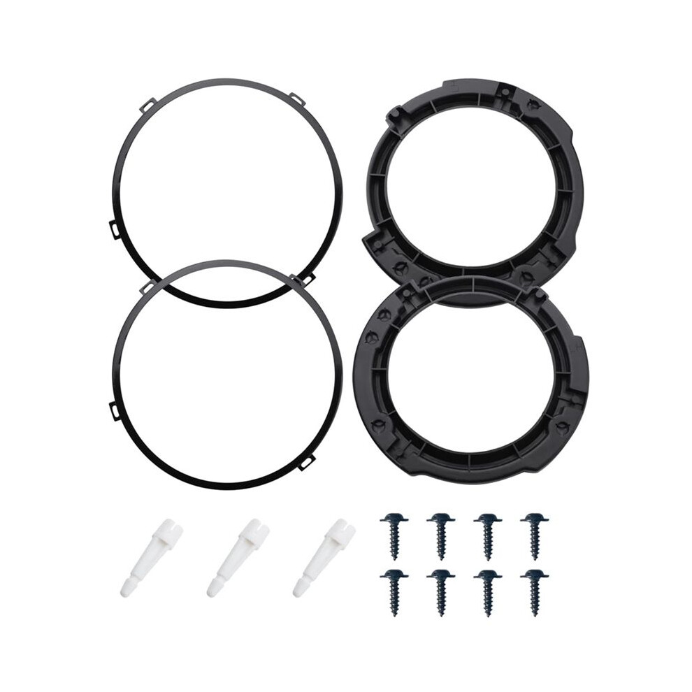7 Inch Round Headlight Mounting Retaining Bracket Ring Set With Headlight Metal Ring For Jk 2007-2017 6031147249636