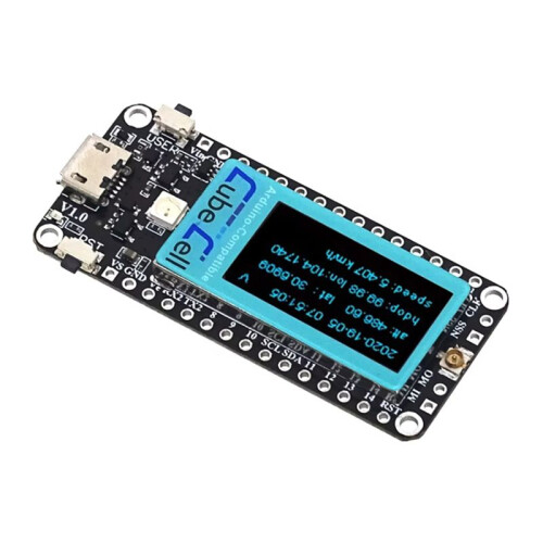 AB02 Dev-Board IOT LoRaWAN with 0.96 Inch OLED, ASR6502, SX1262 LoRa Node Compatible with for  Cloud Platform 2