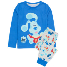 (5-6 Years) Blue's Clues & You! Long Sleeve Long Leg Pyjama Set (Boys Blue)