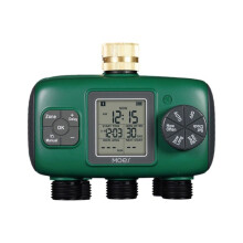 MOES 2025 3-Uitlaat Automatische Watertimer Tuinirrigatie Bewateringssysteem Onafhankelijke Besturing Sproeierprogrammeur Gereedschap