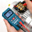 Digital Multimeter AC Spänning 600V  Multimetro Auto Range Meter NCV Ohm Test Professionell Elektriker Testare 4