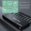 6x2 HDMI Switcher 4K@60Hz, Aluminum Alloy, Remote Control 4