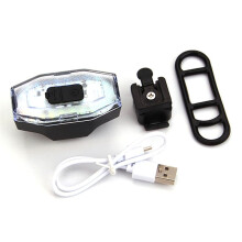 Bike Rear Light LED USB Rechargeable Bicycle Tail Lamp Waterproof Mountain Bike Taillight Ultralight Cycling Parts
