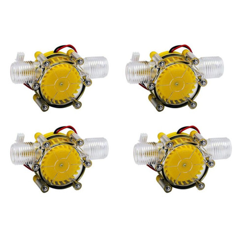4X 10W Water Flow Pump   Generator Turbine Flow Hydraulic Conversion 80V