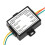 2X 2-to-3 Wire Splice Trailer Converter Electrical System Wire Harness Adapter US Type Tail Light Converter 5