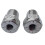 6 Pair 3/8inch Female Thread Positive Negative Battery Post Terminal Adapters Battery Cable Terminals 7