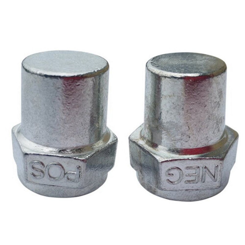 6 Pair 3/8inch Female Thread Positive Negative Battery Post Terminal Adapters Battery Cable Terminals 2