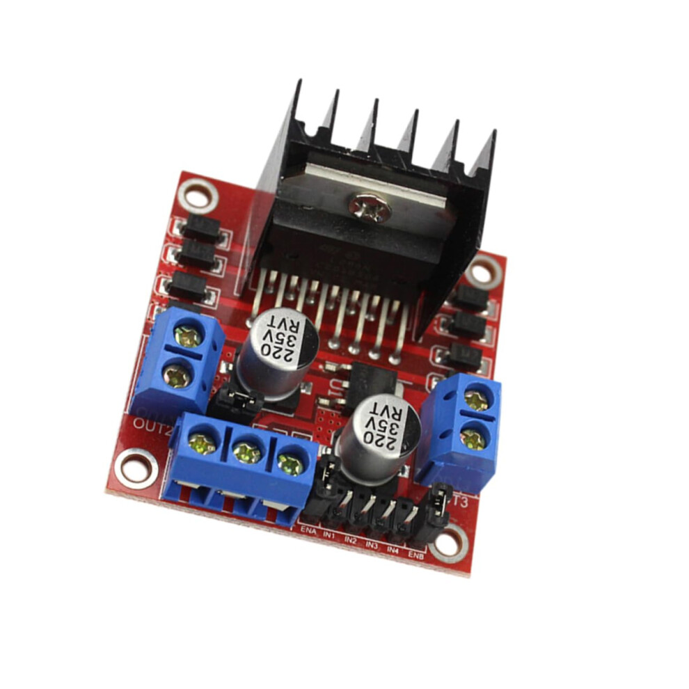 Motor Drive Board Module L298n 5V Black Dual Hbridge Stepper Motor Driver Compatible With Arduino 9187378414064