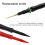 Multimeter Pin Leads Test Probes, BST-050-JP, 20A 2000V, CAT III 7