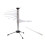 Stainless Steel Pasta Drying Rack with Foldable MultiArm Design for Easy Kitchen Storage 1