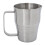 Jarra para espumar leche 700ml Plateado 70x130x105mm 12