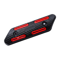Motorrad-Auspuffwärmeisolierungsschutz ABS Universal 195*55mm in 6 Farben