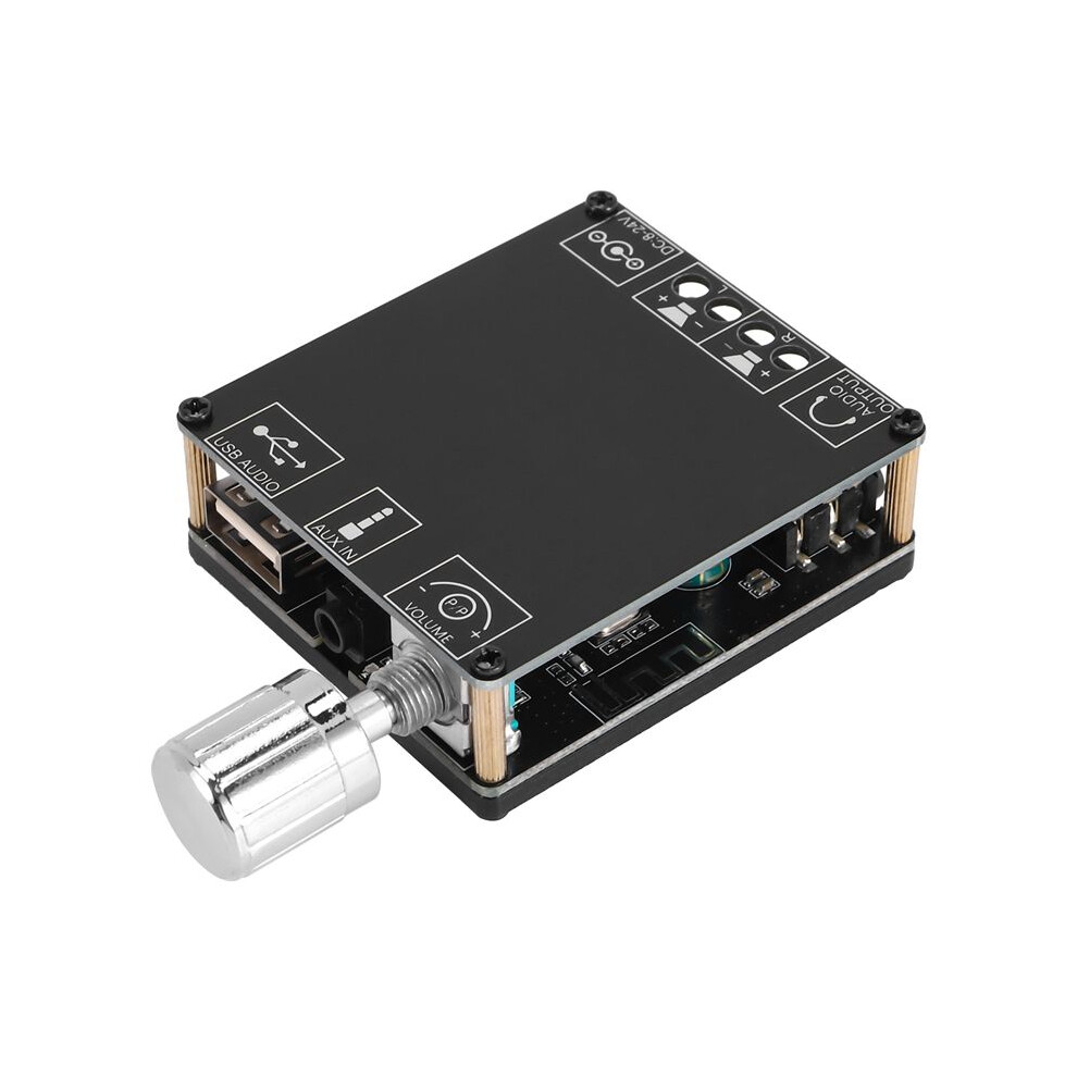 Xy-C50l 5.0 Wireless Audio Digital Power Amplifier Stereo Board 50Wx2 Amplificador 3.5Mm Usb Black 6033488627753