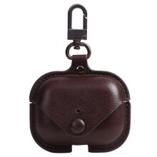 Funda para Auriculares 3D para Funda de Cuero de Lujo para Fundas Bolsas para Auriculares Correas, MarróN Oscuro