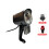 QD252 Front Light for Electric Bicycle 2 Pin 180Adjustable Bracket LED Beads for Ebike Conversion Kit,SM Connector 5