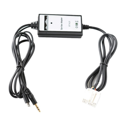 Car Audio AUX Adapter 3.5Mm AUX Interface CD Changer com para IPHONG Charging para  Accord  S2000  CRV